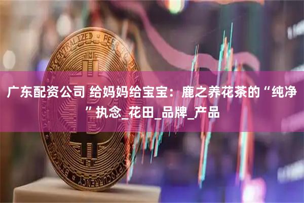 广东配资公司 给妈妈给宝宝：鹿之养花茶的“纯净”执念_花田_品牌_产品